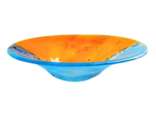 Glass Fruit Bowl Made in Portsmouth